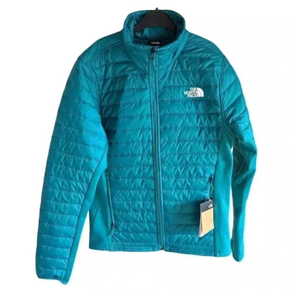 THE NORTH FACE Men's Canyonlands Hybrid Jacket In Harbor Blue Size Small